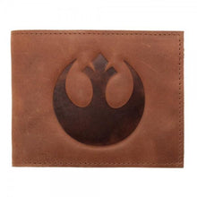 Star Wars Rebel Leather Bi-Fold Wallet-Star Wars-GeekyHelix