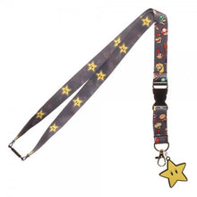 Super Mario Brothers Star Lanyard-Nintendo-GeekyHelix