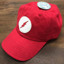 The Flash Leather Label Suede Dad Hat-Flash-GeekyHelix