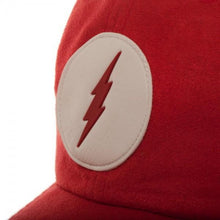 The Flash Leather Label Suede Dad Hat-Flash-GeekyHelix