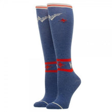 Wonder Woman Warrior Knee High Socks-Wonder Woman-GeekyHelix
